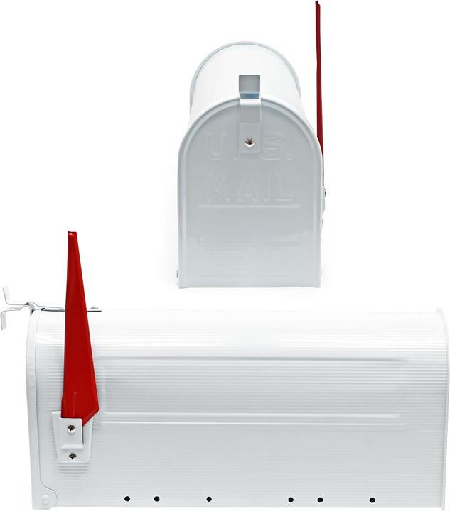 Actual product image Wiltec US Mailbox Post Letter Box American Design with Wall Mount