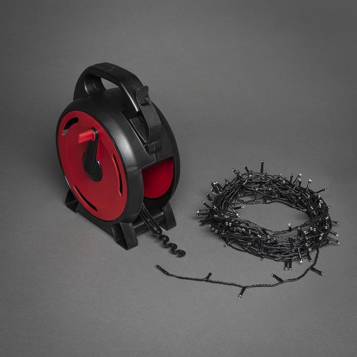 Image du produit Konstsmide Guirlande lumineuse à LED avec enrouleur de câble (41.93 m)