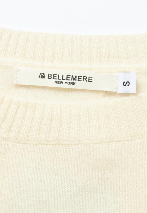 Actual product image Bellemere Sweater Sabrina Boat Neck Merino-Cashmere Sweater (L)