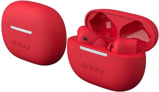 Image du produit Defunc Écouteurs True Anc, intra-auriculaires, sans fil, rouge (ANC, 25 h, Sans fil)