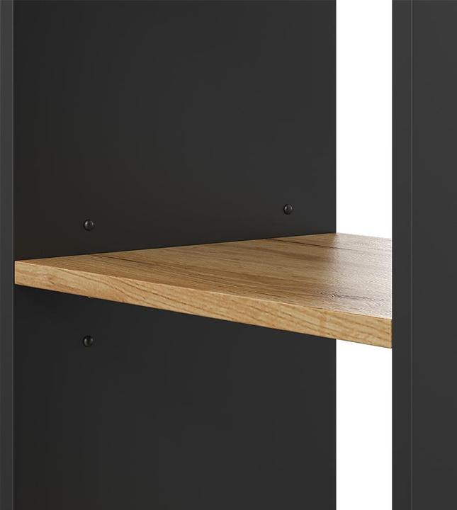 Produktbild Vichy PC-Schrank Tomy, Anthrazit/Goldkraft Eiche, 28.5 x 50 cm,2 Fächer