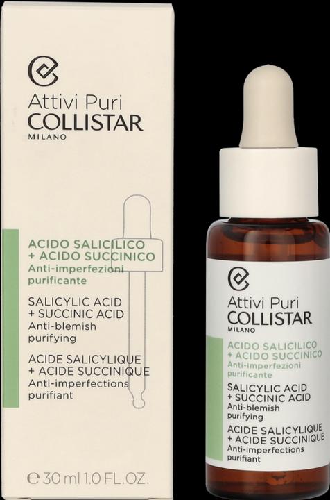 Actual product image Collistar Attivi Puri Salicylic Acid + Succinic (30 ml)