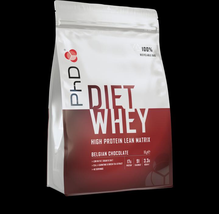 Actual product image PhD Nutrition Diet Whey (Belgian chocolate, 1 pcs., 1000 g)