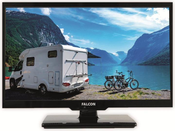 Produktbild Falcon 3212 - Camping SatTV-Set Pro Kit mit 19 Zoll TV
