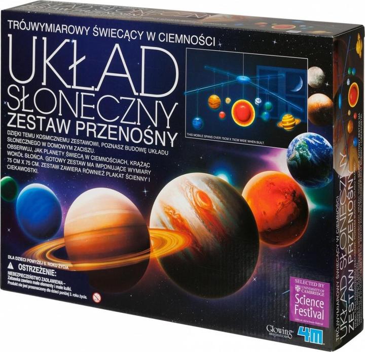Produktbild 4M 3D Solar System Mobile Making Kit