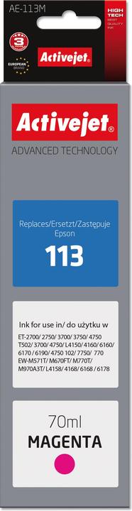 Actual product image Activejet tusz do Epson 113 C13T06B340 new AE-113M (M)