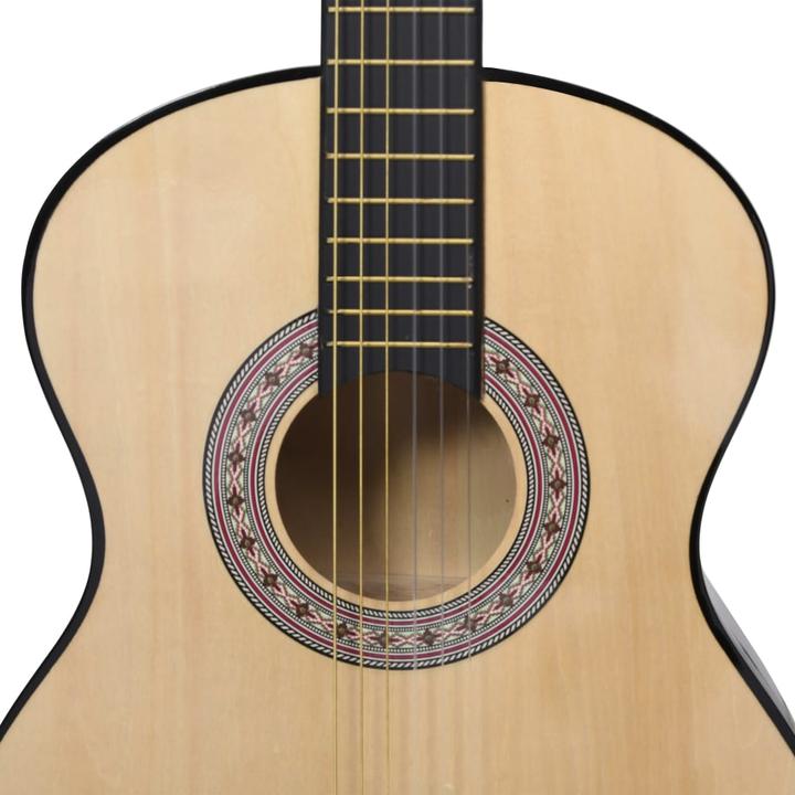 Produktbild VidaXL Gitarrenset (Konzertgitarre, Nylon, Lindenholz, Hartplastik)