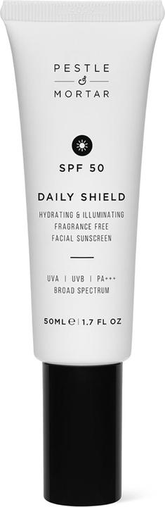 Pestle & Mortar Daily Shield Facial Sunscreen SPF 50 (Sonnencreme Gesicht, SPF 50, 50 ml)