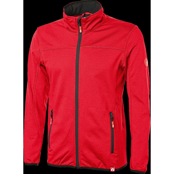 Produktbild Magni Tech-Fleecejacke rot/schwarz meliert Gr. 2XL Fortis Elements (XXL)