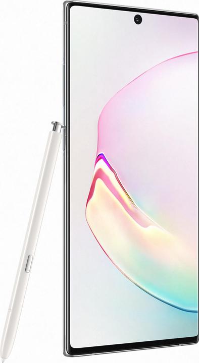 Produktbild Samsung Galaxy Note 10+ EU (256 GB, Aura White, 6.80", Hybrid Dual SIM, 16 Mpx, 4G)