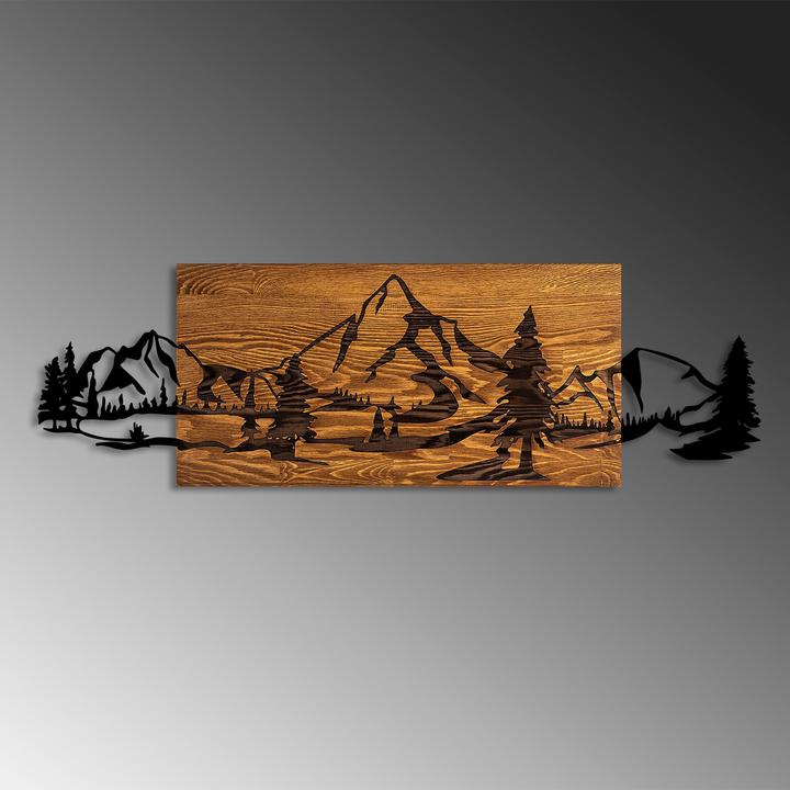 Actual product image Wallxpert Mountain Pine (30 x 95 cm)