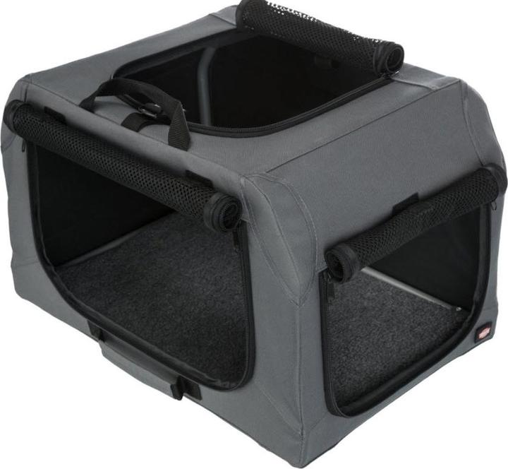 Image du produit Trixie Sac de transport pour animaux de compagnie Soft Kennel Easy, M-L (Chien, Fermeture de sécurité)