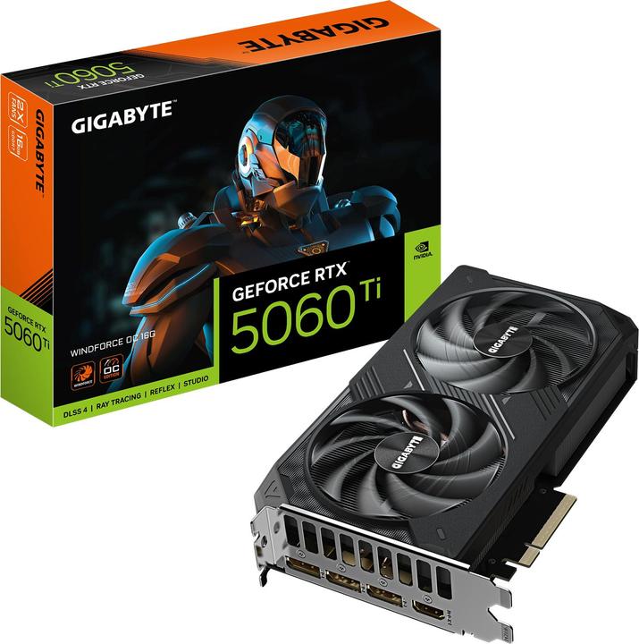Gigabyte GeForce RTX 5060 Ti WINDFORCE OC (16 GB)