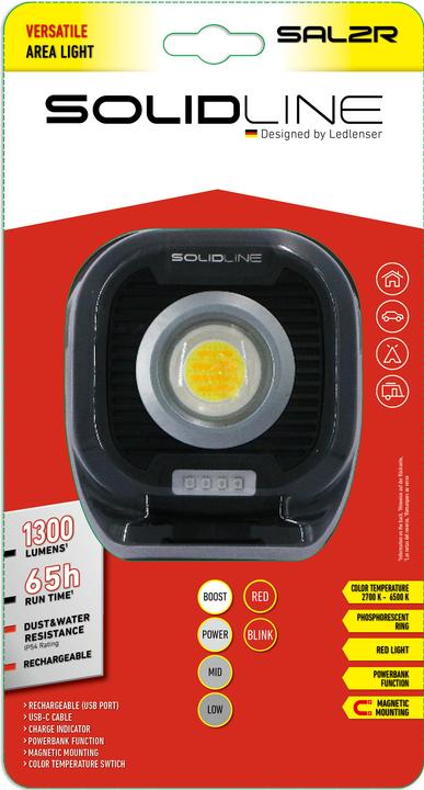 Actual product image Ledlenser Solidline SAL2R (1500 lm)