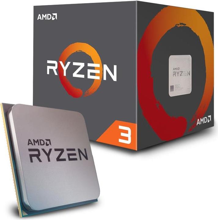 Actual product image AMD Ryzen 3 1200 (AM4, 3.10 GHz, 4 -Core)
