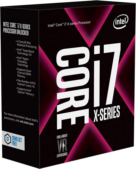Image du produit Intel Core i7-7740X série X (LGA 2066, 4.30 GHz, 4 -Core)
