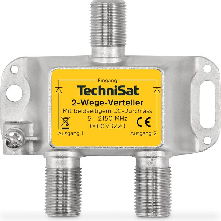 Actual product image TechniSat 2-way distributor (Terminal strips)