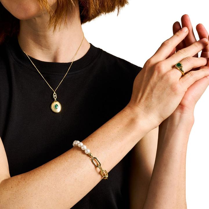 Actual product image Fossil Armband HERITAGE (20 cm, Stainless steel)
