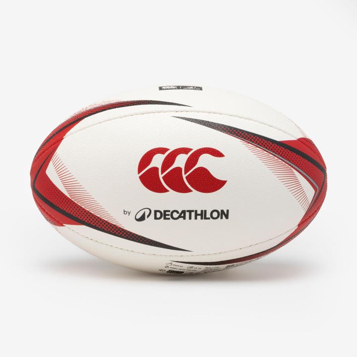Offload Rugby Ball Spielball Grösse 4 - Canterbury schwarz/rot