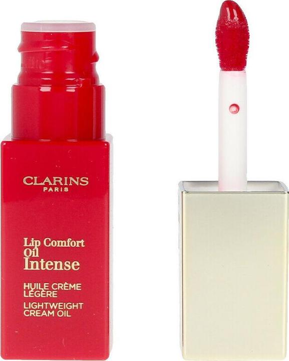 Actual product image Clarins Lip Comfort Oil Intense - Intense Red 07 (No. 07 Intense Red)