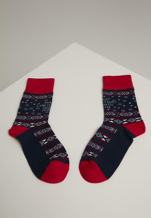 Produktbild Urban Classics Christmas Socks Set Icebear (3er Pack, 39 - 42)