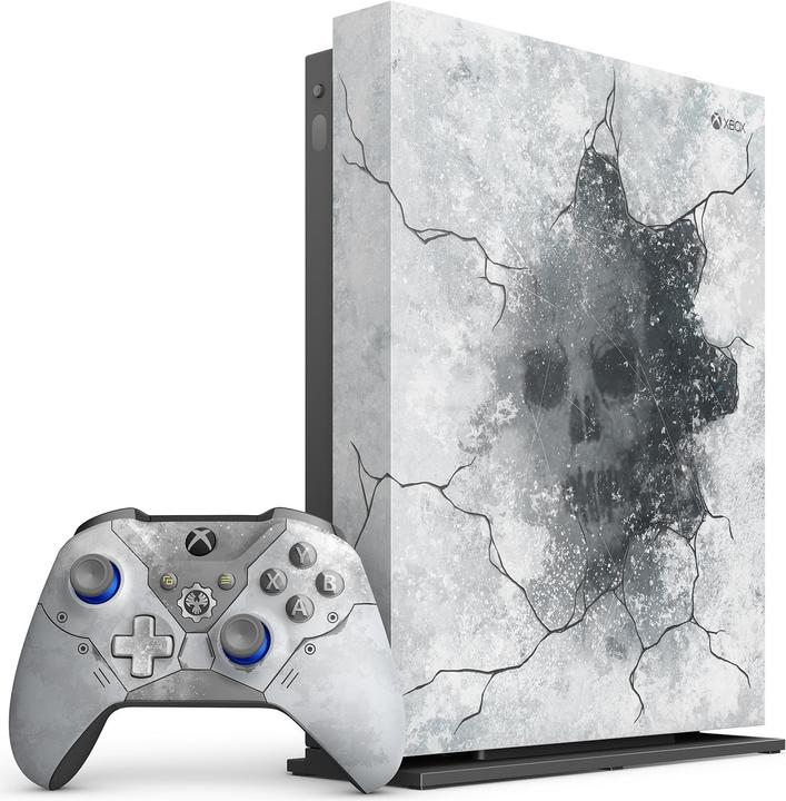 Actual product image Microsoft Xbox One X + Gears 5 Limited Edition (Maracas)
