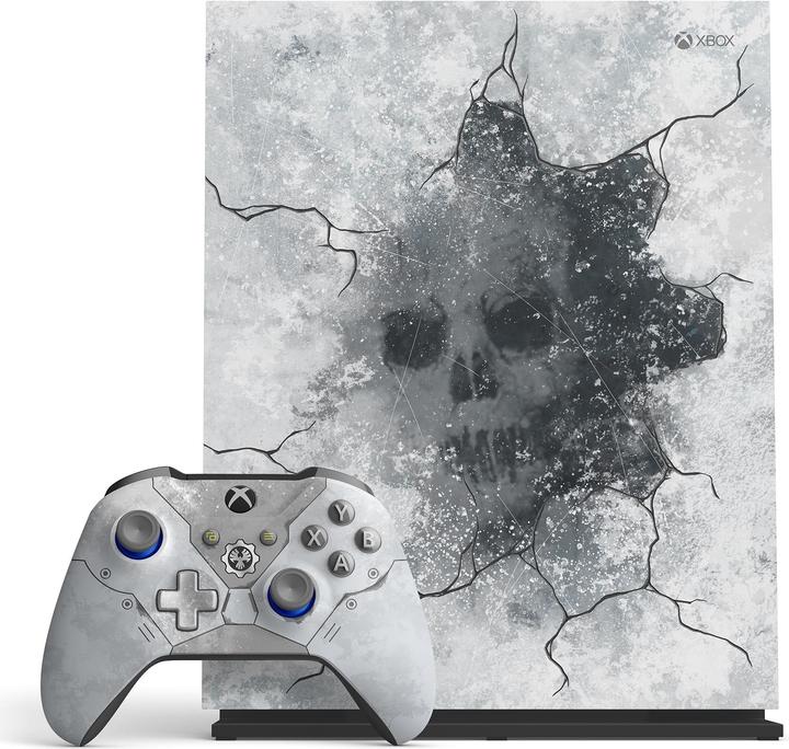 Actual product image Microsoft Xbox One X + Gears 5 Limited Edition (Maracas)