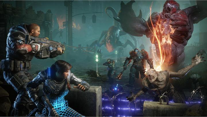 Actual product image Microsoft Xbox One X + Gears 5 Limited Edition (Maracas)