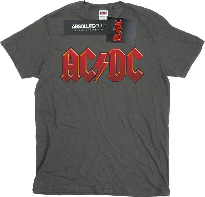 AC/DC Dark Red Logo TShirt Jungen