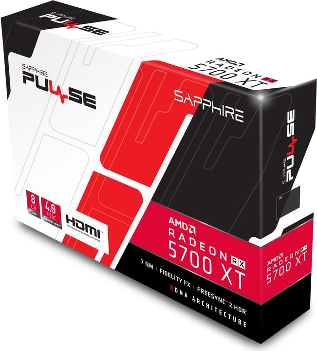 Produktbild Sapphire Radeon RX 5700 XT Pulse (8 GB)