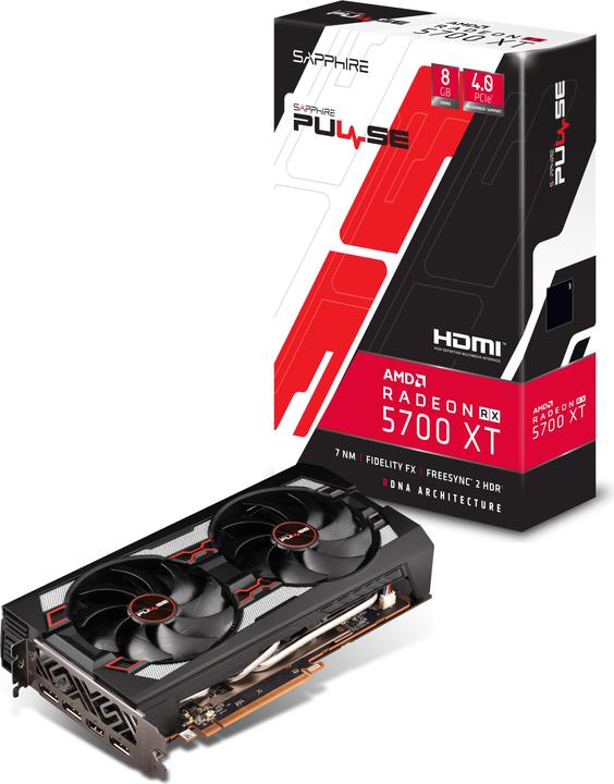 Produktbild Sapphire Radeon RX 5700 XT Pulse (8 GB)