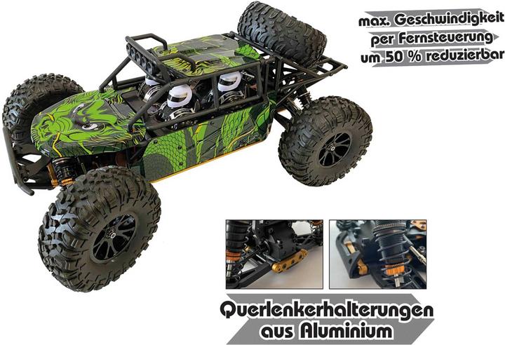 Actual product image DF-Models Beach Fighter BL - 1:10XL 3S brushless RTR (RTR Ready-to-Run)