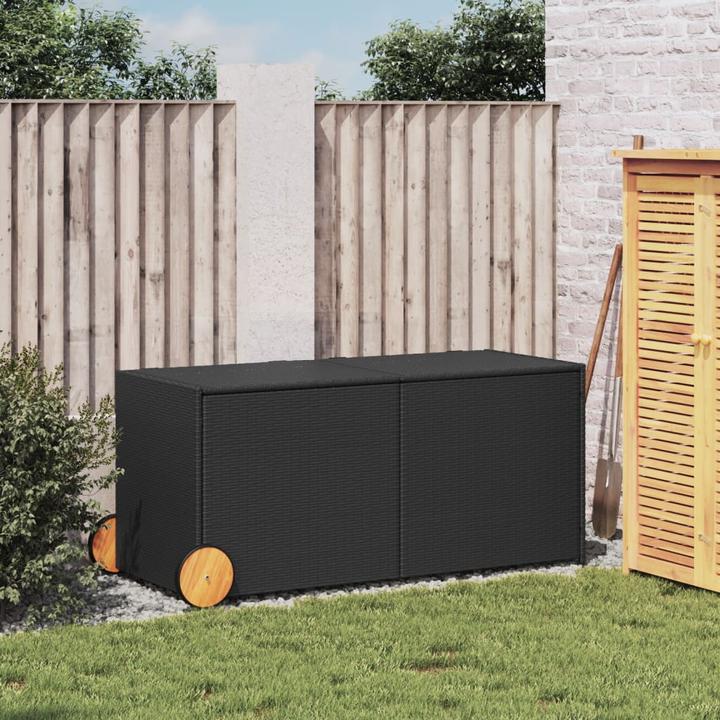 Immagine prodotto VidaXL Gartentruhe mit Rollen 283L