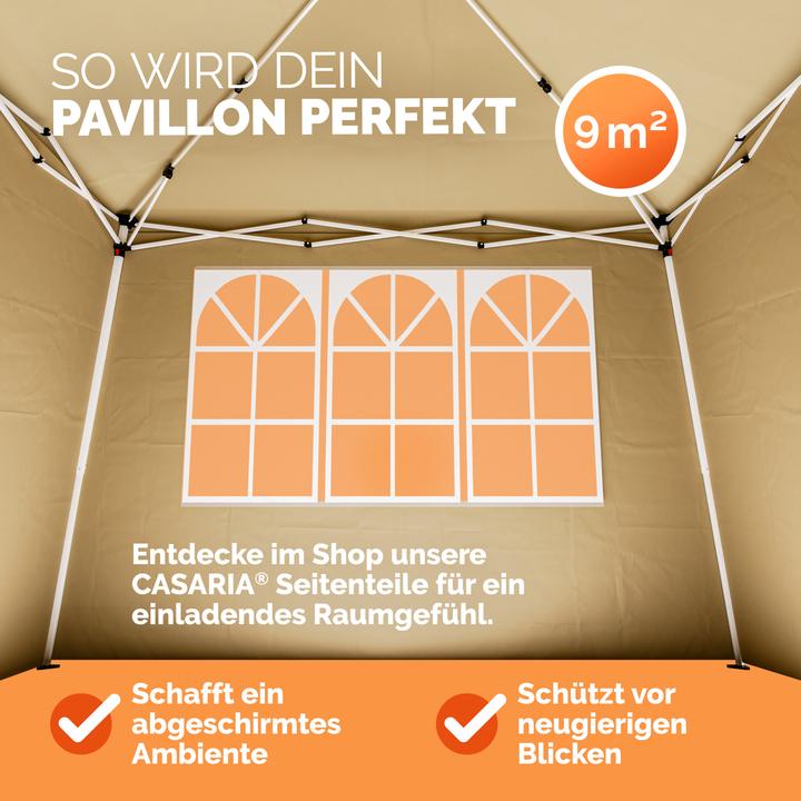Actual product image Casaria Pavilion (300 cm, 300 cm)