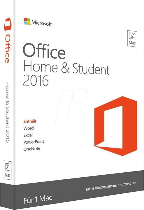 Microsoft Ufficio 2016 Casa e Studente (1 Utente, 12 mesi)