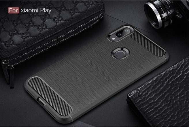 Produktbild MU Style Carbon Fiber TPU Softcase Series (Xiaomi Mi Play)