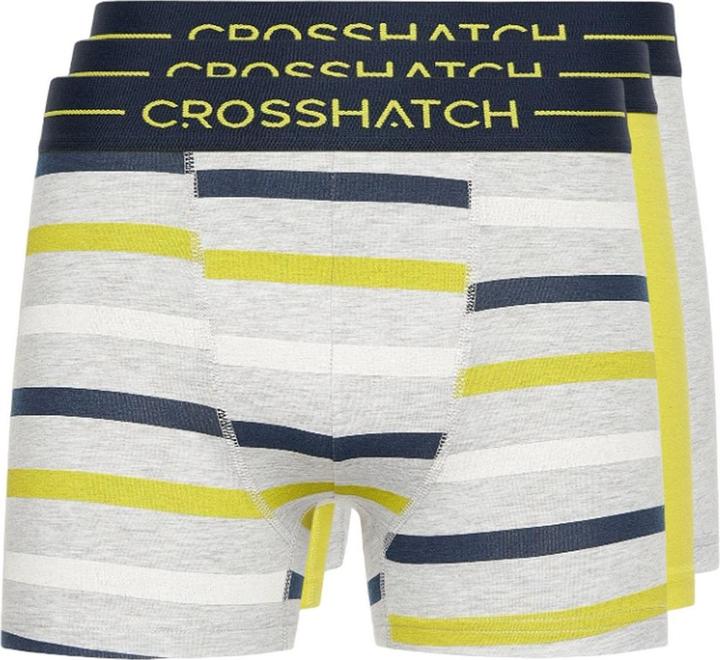 Crosshatch Warbler Boxershorts (3erPack) (S, 3er Pack)