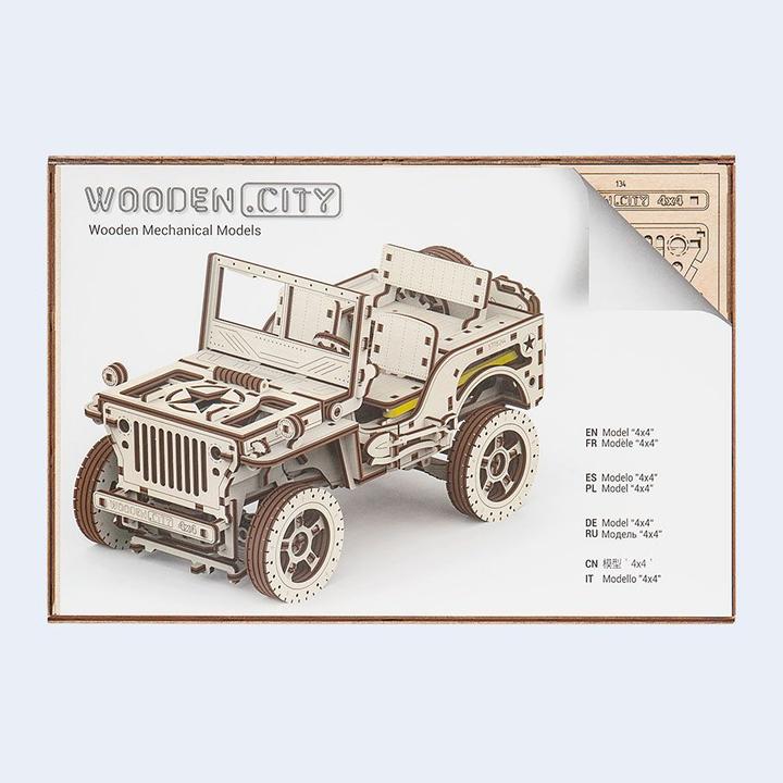 Actual product image WoodenCity jeep