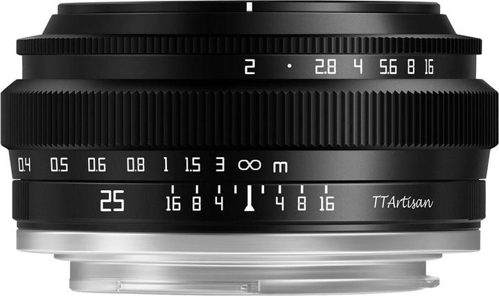 Produktbild TTArtisan 25mm f/2 für MFT (Micro Four Thirds, APS-C / DX)