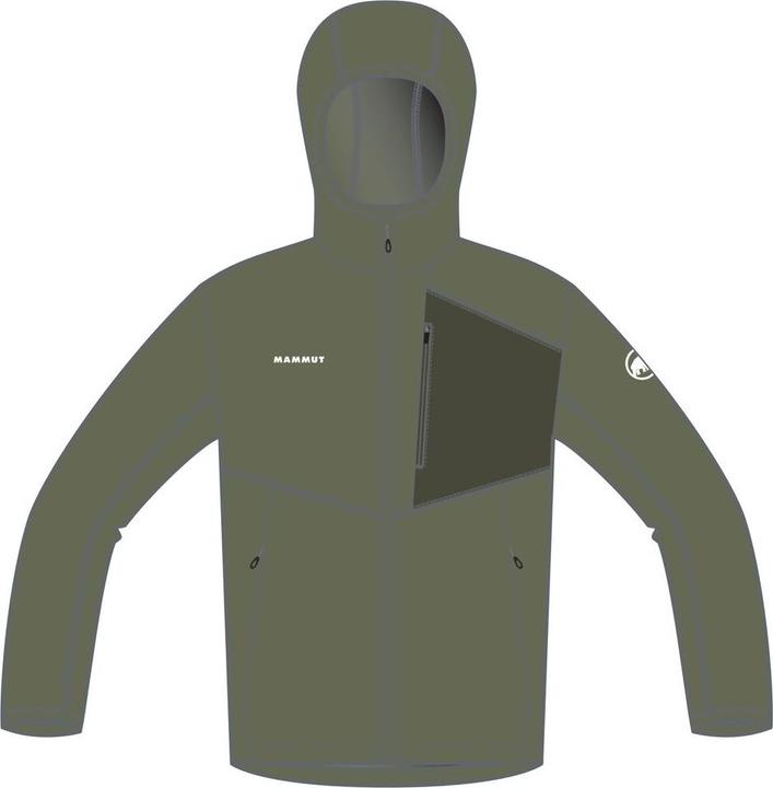 Actual product image Mammut Madris Light ML Hooded Jacket Men (S)