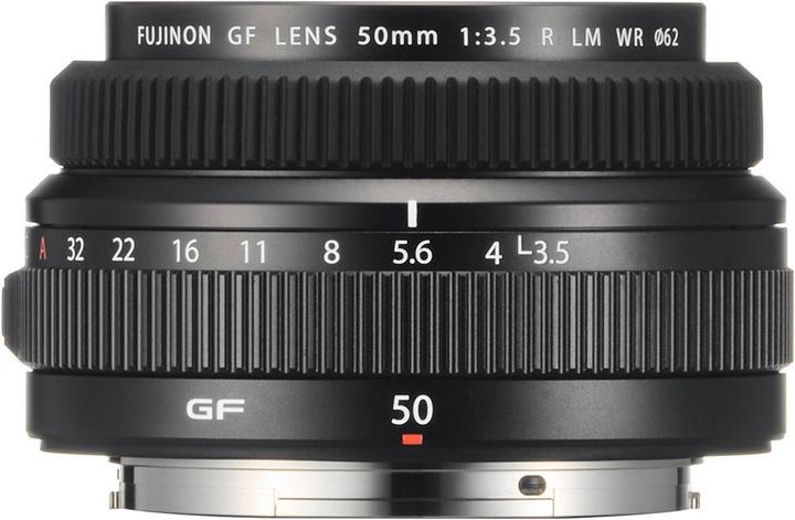 Fujifilm Fujinon GF 50mm F3.5 R LM WR (Fujifilm Fujinon GF, Format moyen)