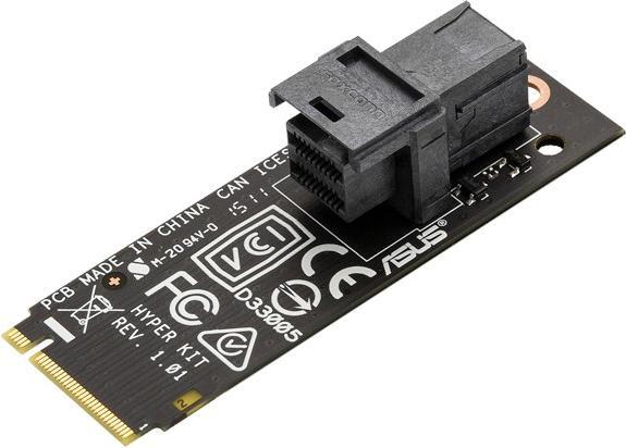 Produktbild ASUS Hyper Kit M.2 auf U.2/Mini-SAS Adapter