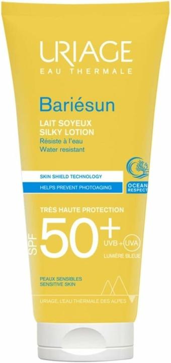 Image du produit Uriage Bariésun Lotion soyeuse (Crème solaire visage, SPF 50, 100 ml, 100 g)