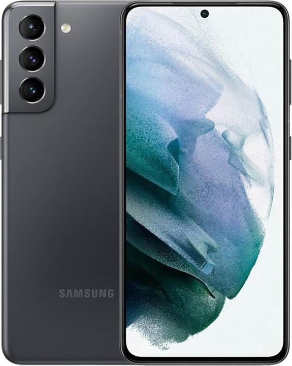 Re!commerce Galaxy S21 5G (double sim) (256 Go, Gris fantôme, Gris, 6.20", 64 Mpx, Double SIM, B / Très bon)
