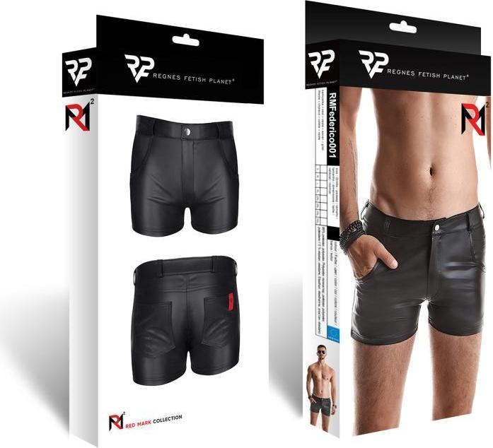 Produktbild Regnes Fetish Planet Herren Wetlook Shorts "RMFederico001" (L)