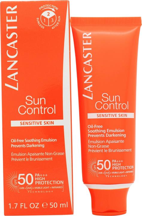 Lancaster Sun Control Face Cream SPF50 50ml (Sonnencreme Gesicht, SPF 50, 50 ml)