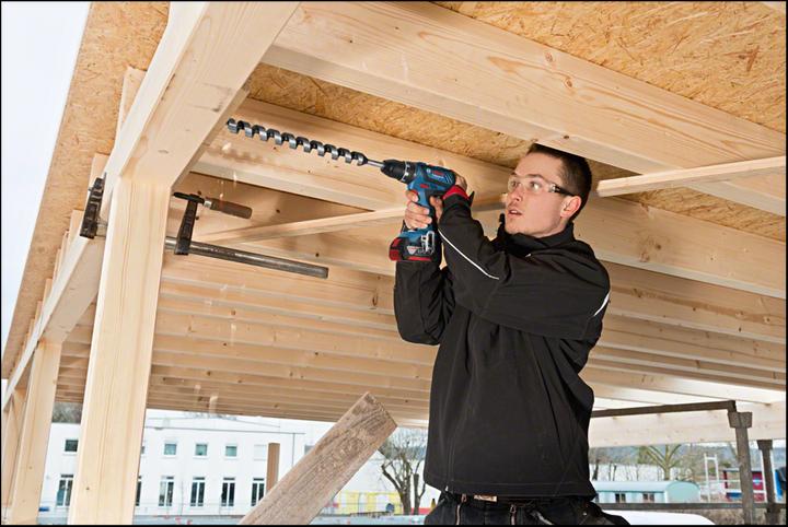 Image du produit Bosch Professional Perceuse-visseuse sans fil GSR 18V-28, version Solo, L-BOXX (Fonctionnement sur batterie)