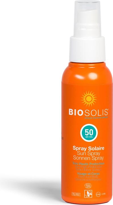 Immagine prodotto Biosolis Spray solare (Spray solare, SPF 50, 100 ml, 146 g)