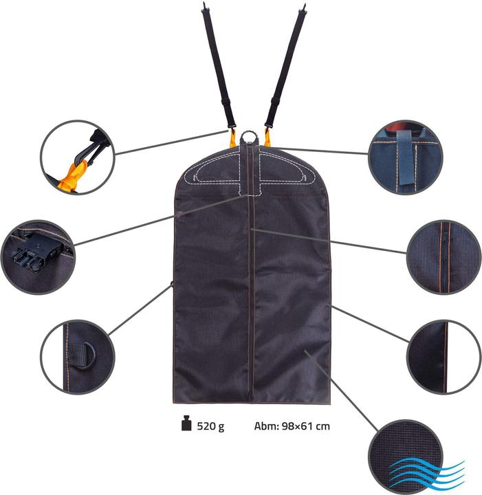 Produktbild Lanco Reise Kleidertasche (ideal einsetzbar mit Kleiderbügel LI-5965)