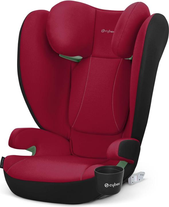 Actual product image Cybex SOLUTION B2 I-FIX Dynamic Red | mid red (Booster seat, ECE R129/i-Size Standard)